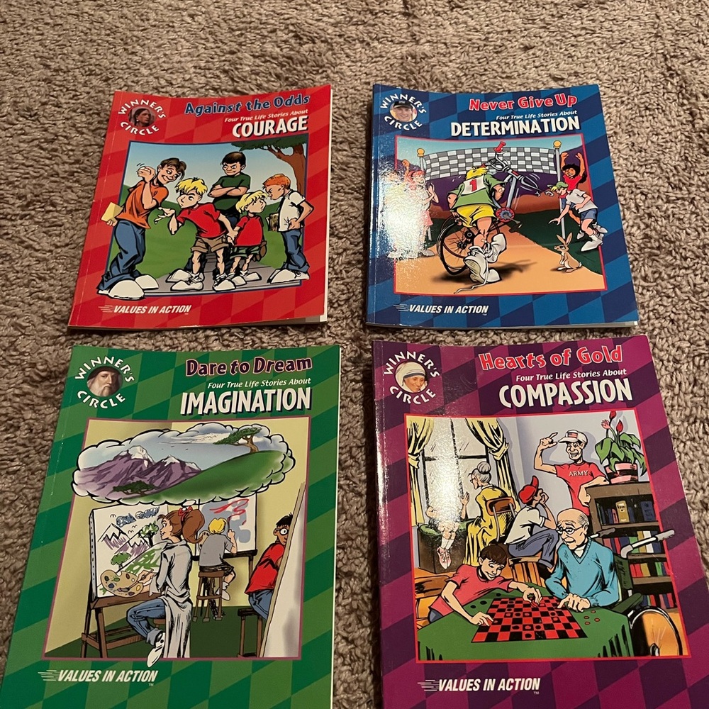 Red and Blue Learning Toys Adventure Book Set